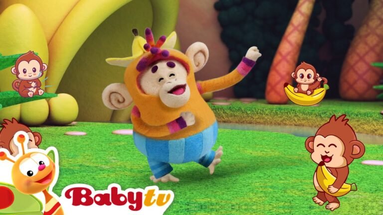 Monkey See Monkey Do 🙊🐵 | Giggle Wiggle ✨| Dance Party Songs & Rhymes 💃🏻🕺🏻 @BabyTV 6 Monkey See Monkey Do 🙊🐵 | Giggle Wiggle ✨| Dance Party Songs & Rhymes 💃🏻🕺🏻 @BabyTV