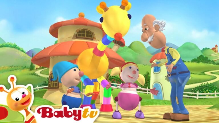 Slide Down the Giraffe's Neck 🦒| Grandpa Joe's Magical Playground 🌟🪄 @BabyTV 3 Slide Down the Giraffe's Neck 🦒| Grandpa Joe's Magical Playground 🌟🪄 @BabyTV