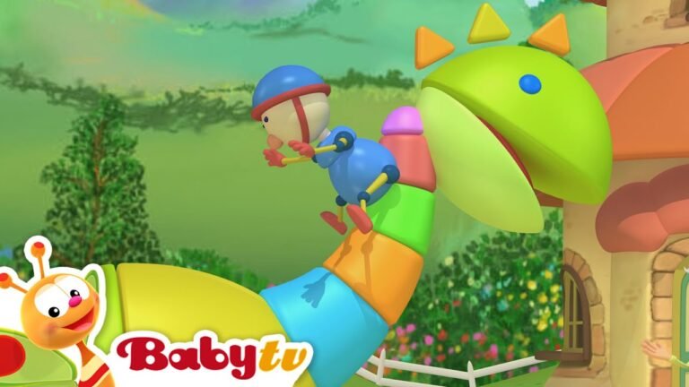 A Dinosaur🦕| magical building blocks ✨| surprising animals and toys 🎁 @BabyTV