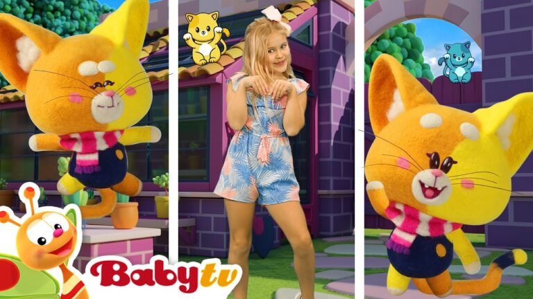 Little Cat πΈ | Giggle Wiggle π | Dance Party Songs & Rhymes ππ»βπΊπ» @BabyTV