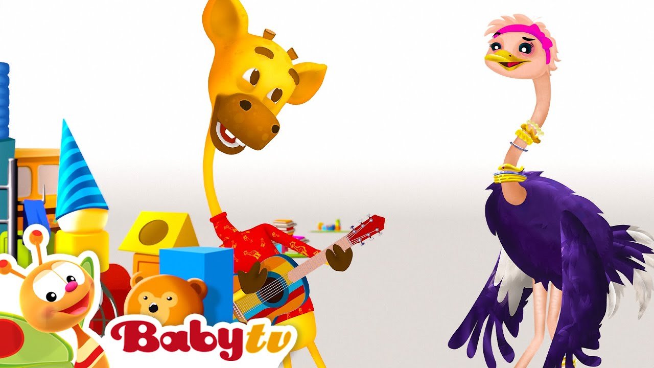 Dance Party 💃 | Ostrich Learns to Dance 🕺 Gee-Raffa, Daily on BabyTV ...