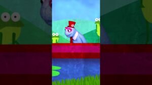 1, 2, 3, 4 !  🐸 Funny Green Frogs 🐸​​ #shortskids