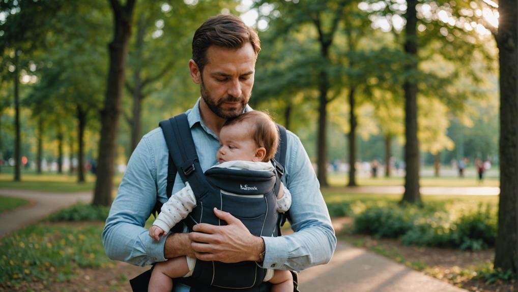 babywearing for parent child bonding