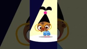 Mona & Sketch become traffic officers! 👮‍♀️  #shortskids