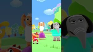 Head & Shoulders 🕺 Body Parts Exercise Songs for Children #shortskids