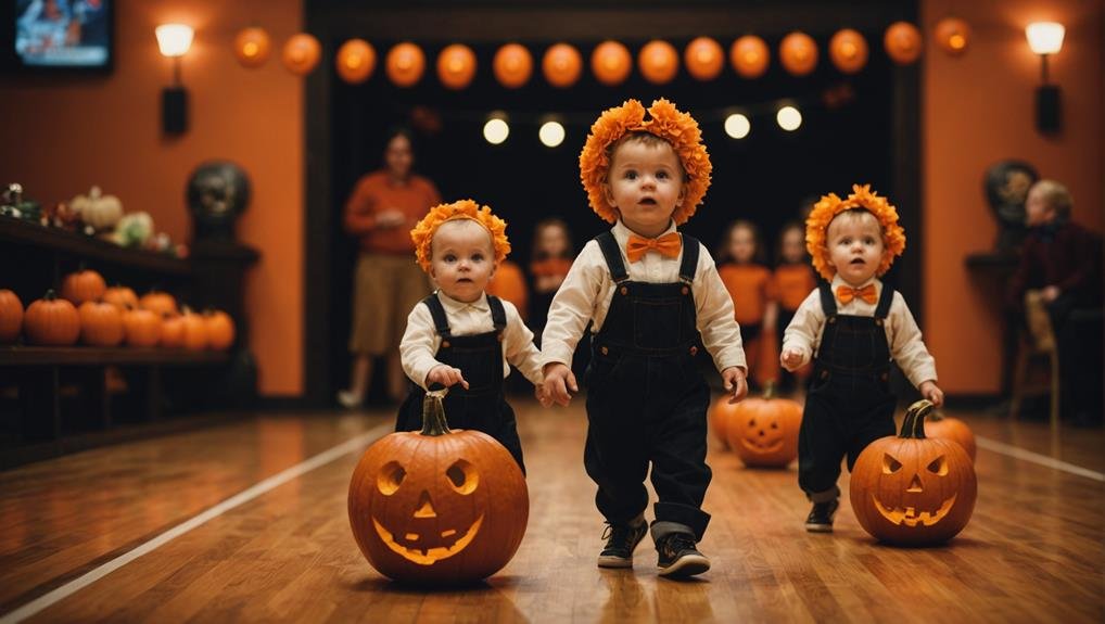 spooky pumpkin bowling fun