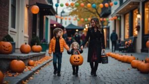 trick or treating with toddlers