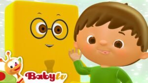 Charlie Meets Rectangle | The Shapes Party | Videos for Toddlers @BabyTV