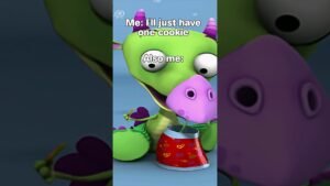 Draco and his cookie jar 🍪✨ #shorts