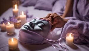 glowing skin at night