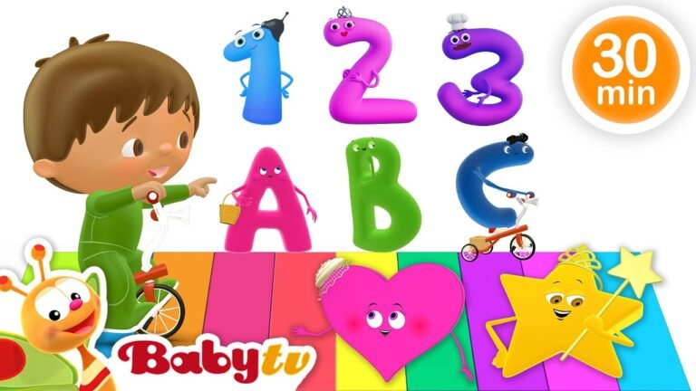 Back to School Songs & Nursery Rhymes | Learn Numbers, Letters & Shapes! 🎶📚 @BabyTV