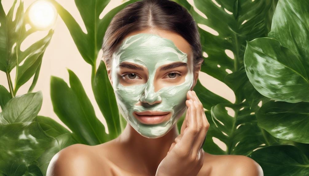 moisturizing skin with masks