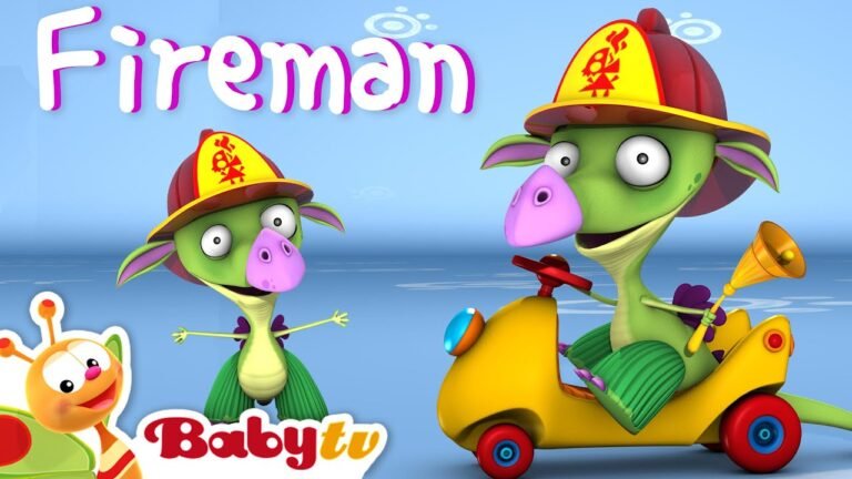 Dress up as a firemen 🧑‍🚒​ Fun Adventures with Draco the dragon 🐉 @BabyTV