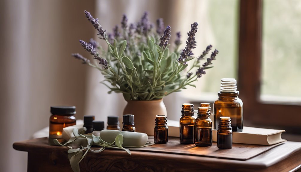 aromatherapy routine consistency maintained