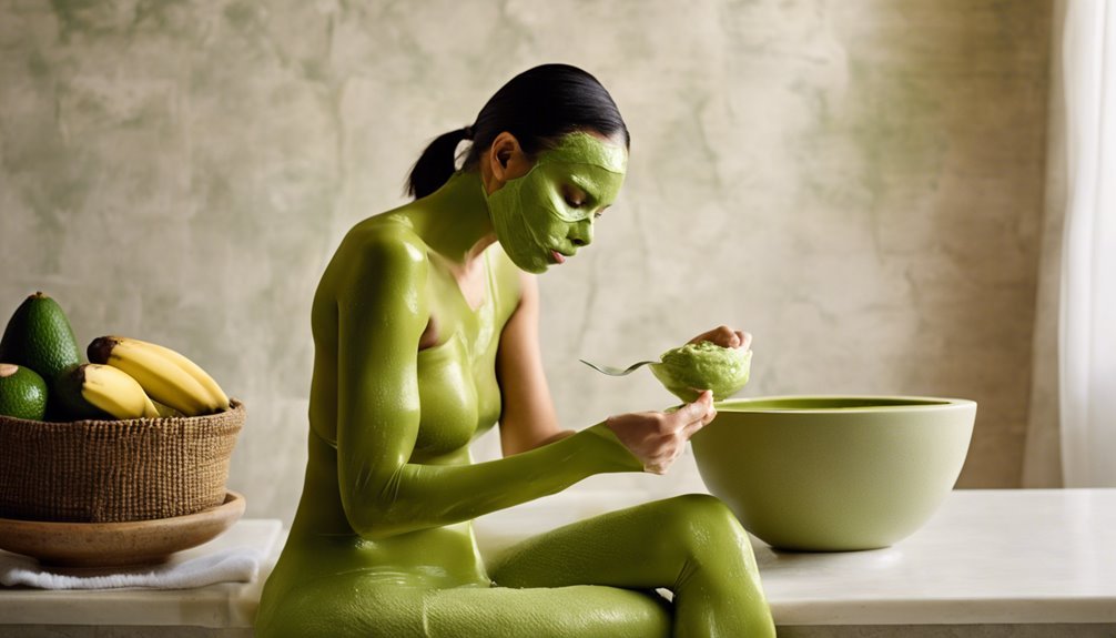 avocado banana facial treatment