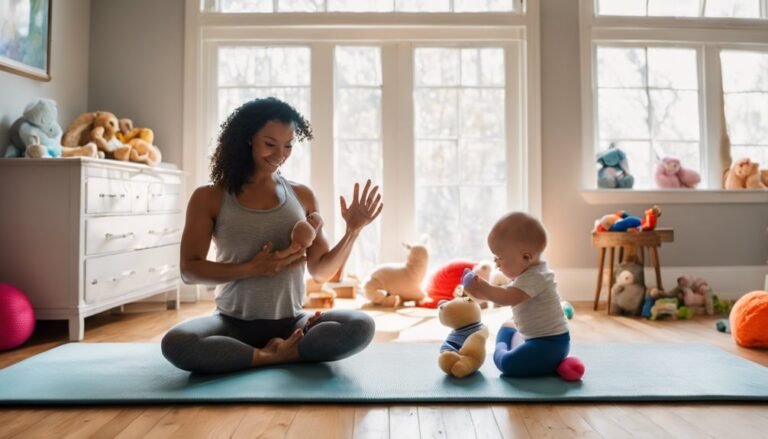 balancing fitness and motherhood