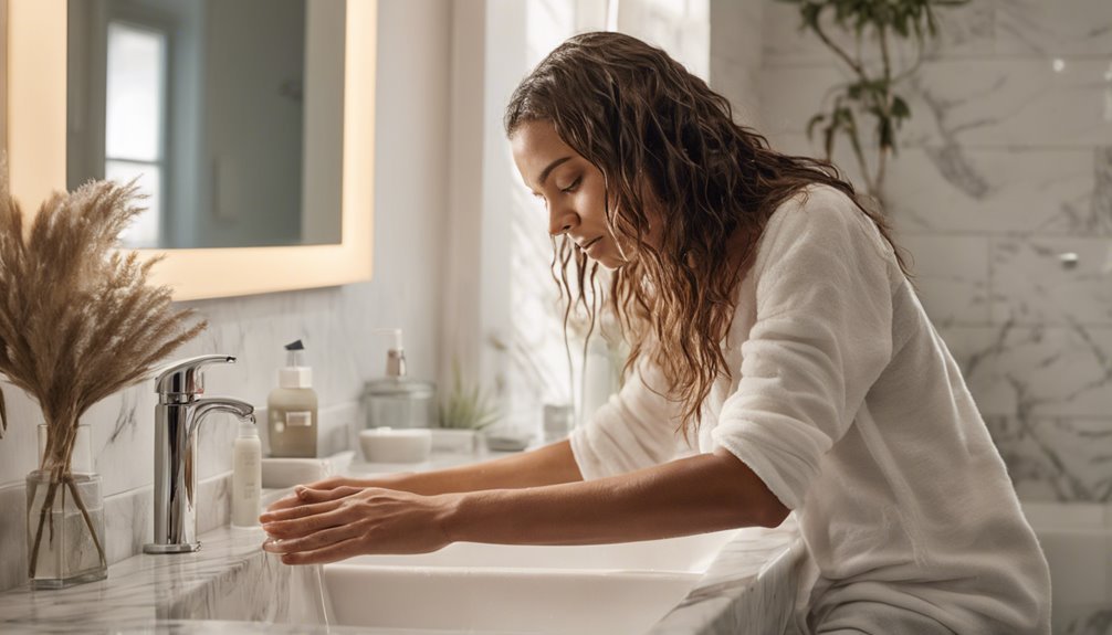 clean and moisturize hair