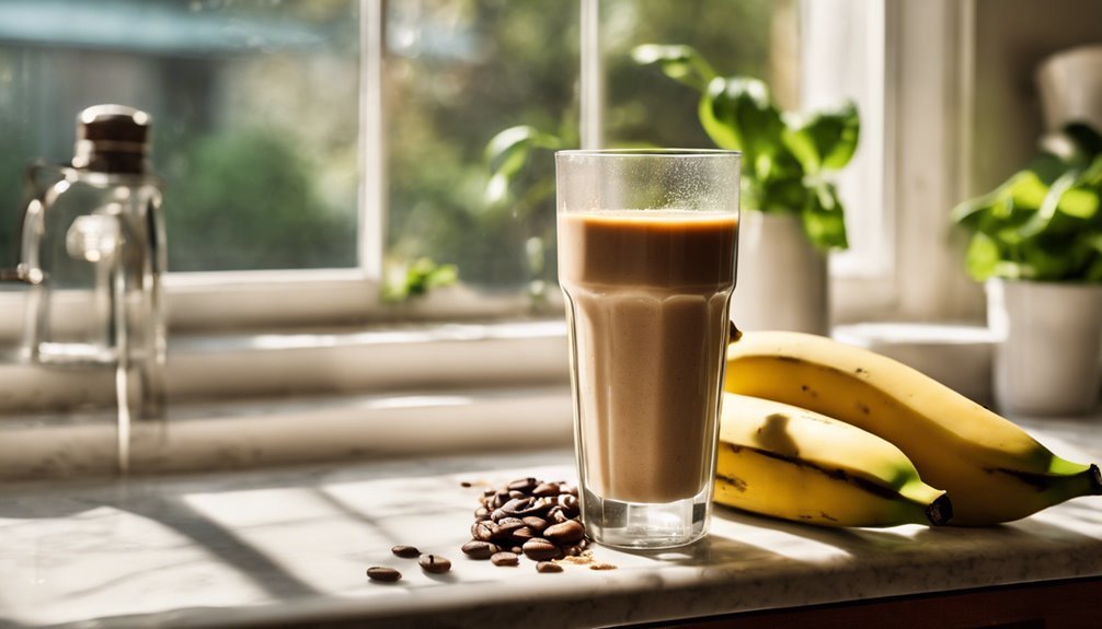 energizing coffee banana blend