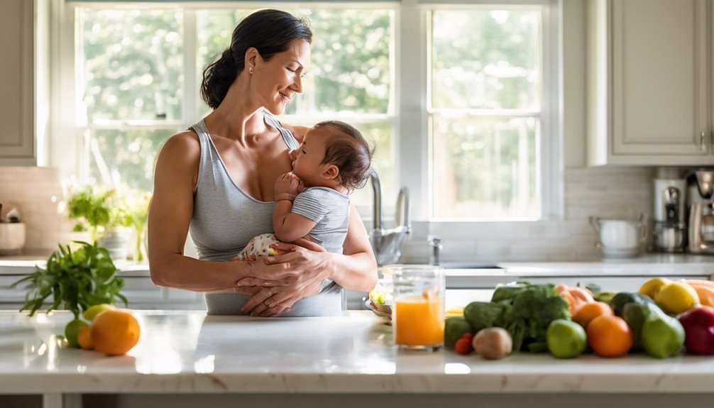 hydration promotes breastfeeding success