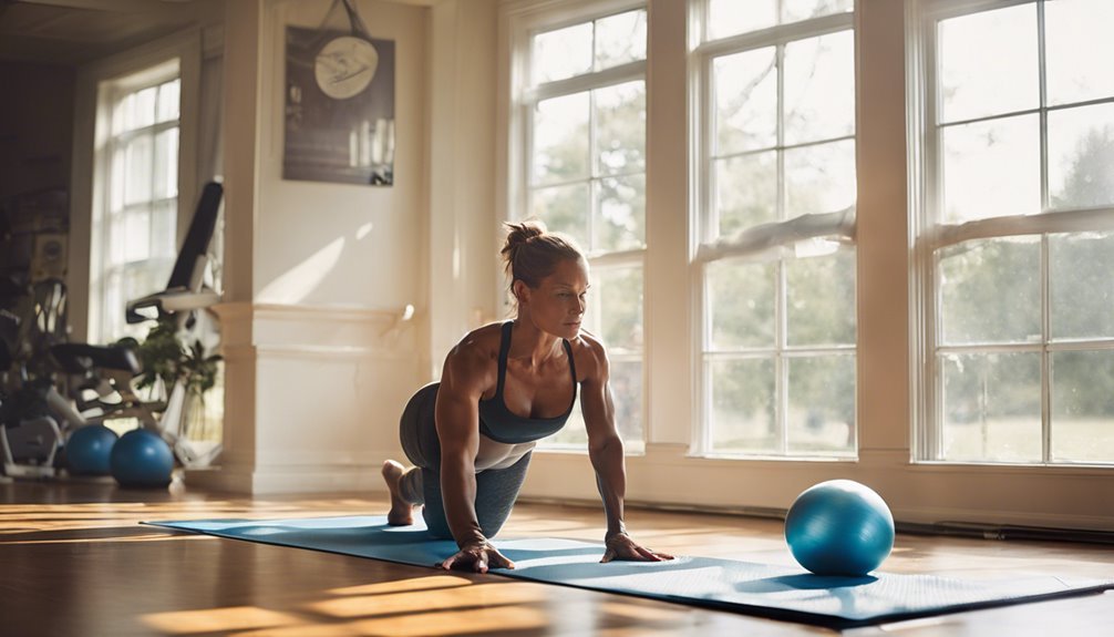 How to Strengthen Your Core After Pregnancy 3 incorporating equipment into workouts