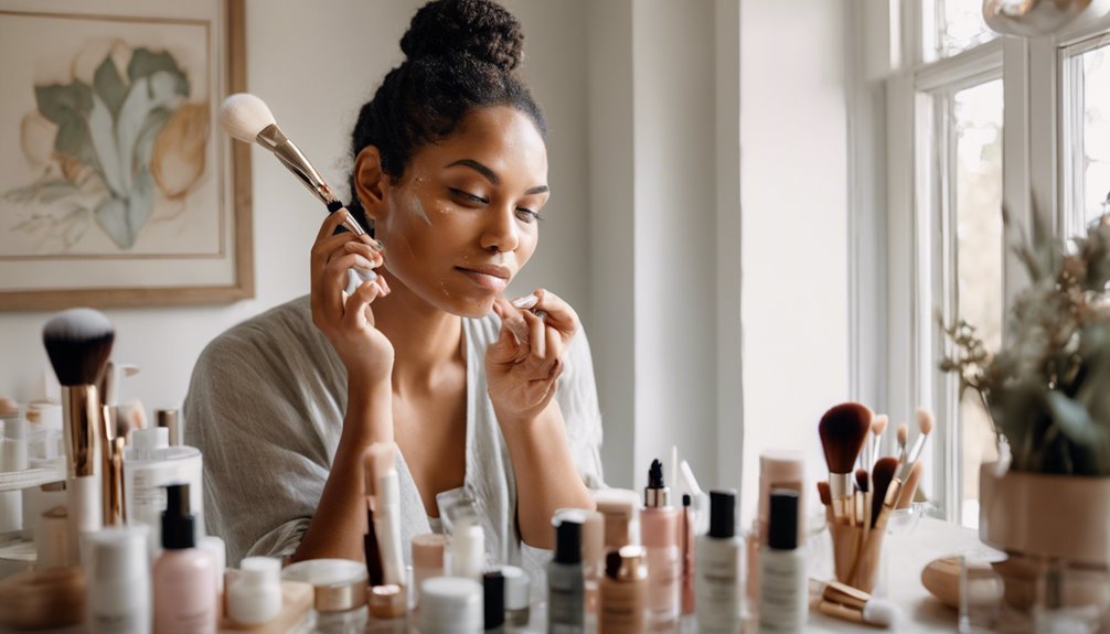 makeup triggers acne breakouts