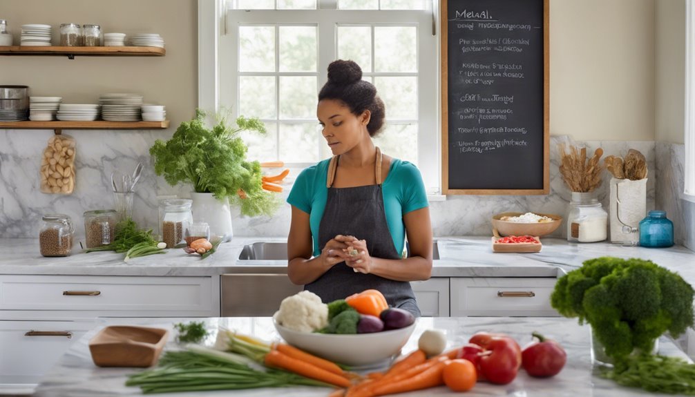 meal preparation and organization