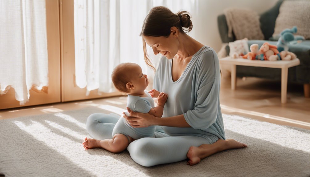 parent baby yoga practice