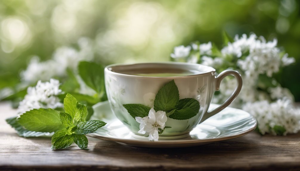 peppermint tea characteristics overview