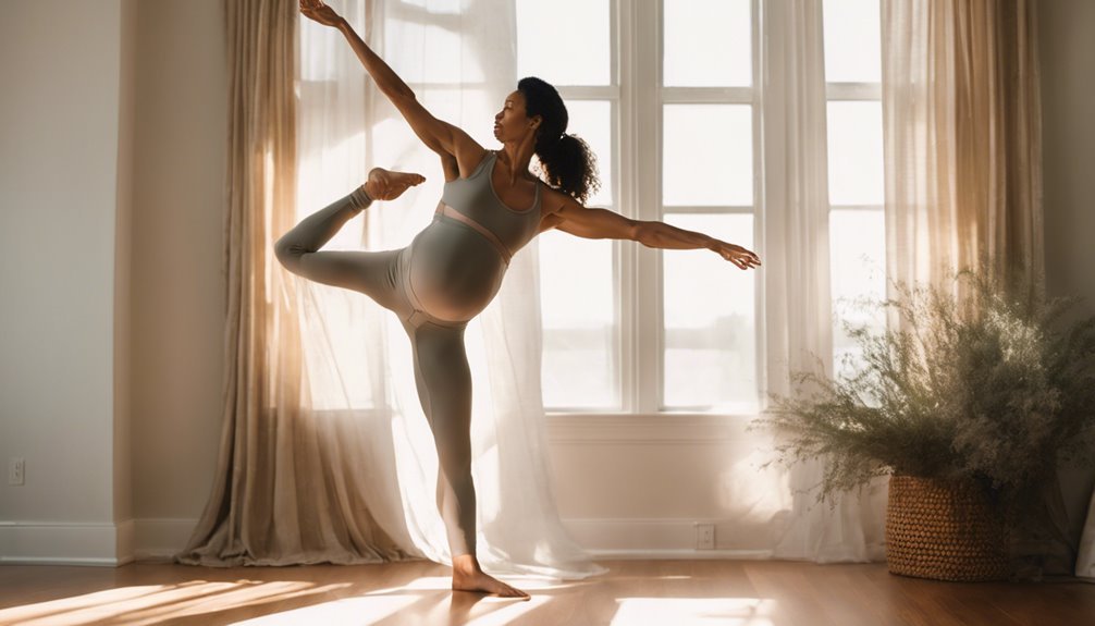 strength and balance pose