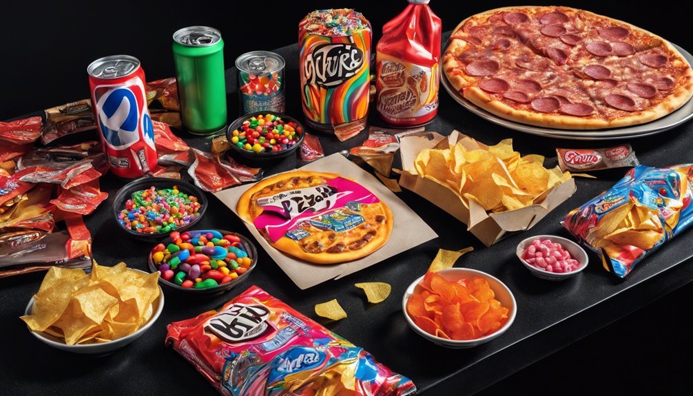 unhealthy convenience food options