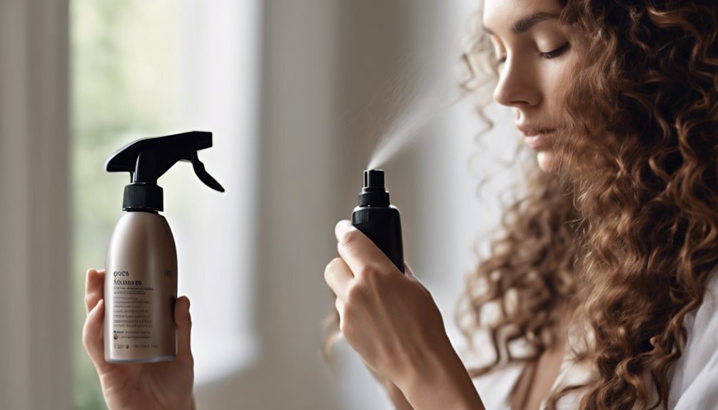 use heat protectant spray