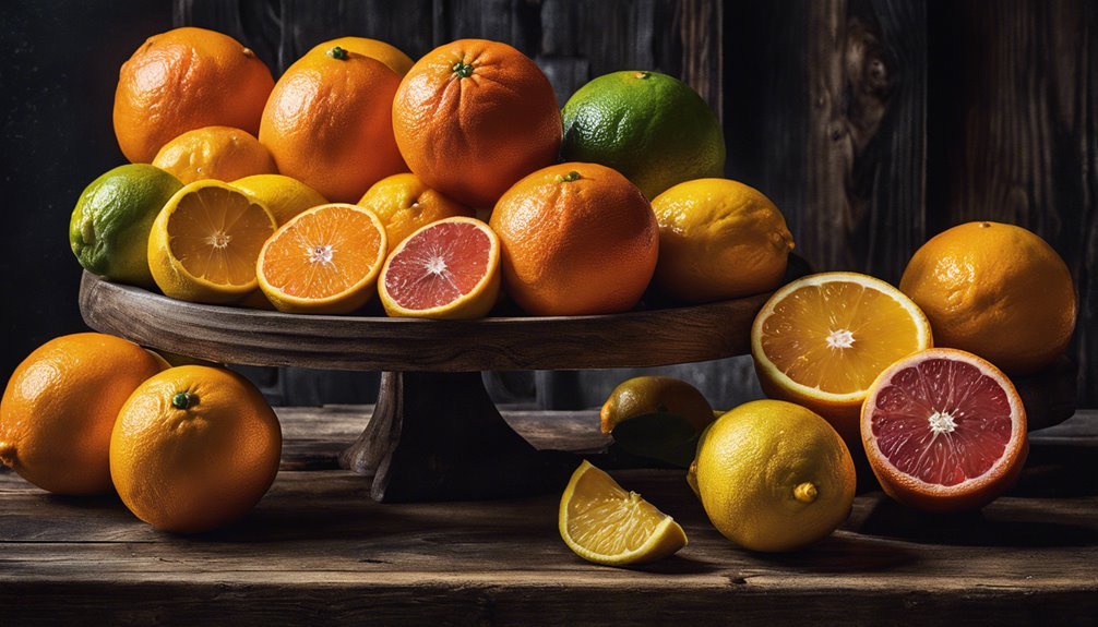 zesty nutritious citrus varieties