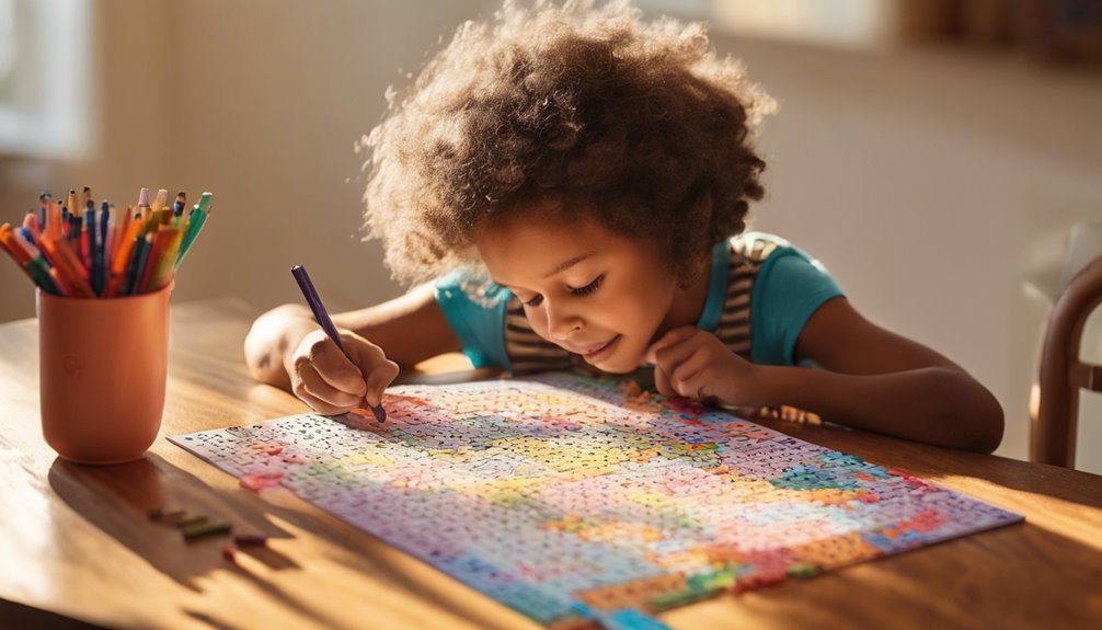 enhancing handwriting through puzzles