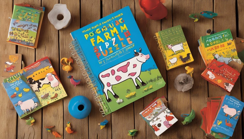 Best Farm Animal-Themed Word Search Puzzle Books for Preschoolers 2 farm animal word search
