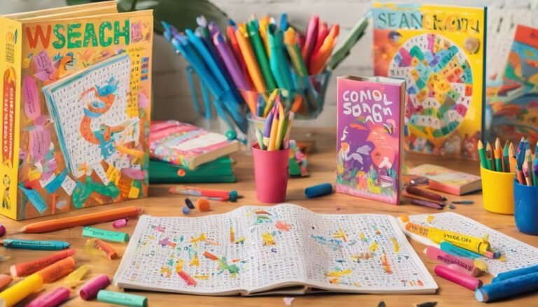 kids word search books