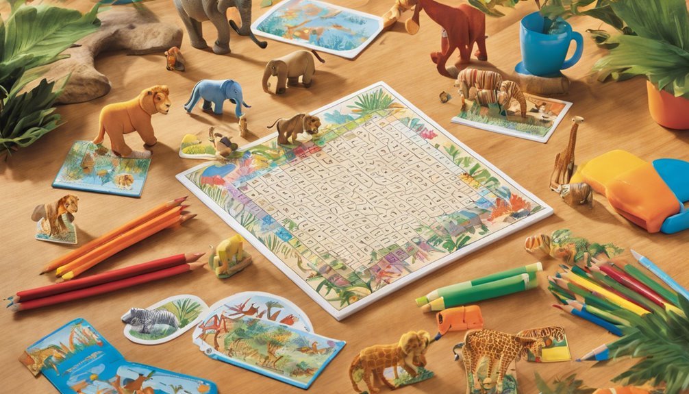 wildlife expedition puzzle search