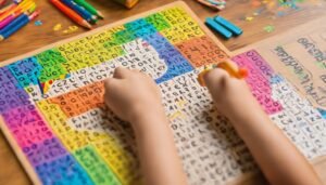 word search phonics practice