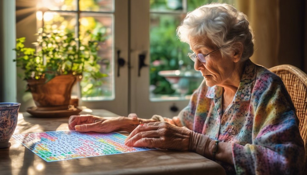 mental stimulation through puzzles