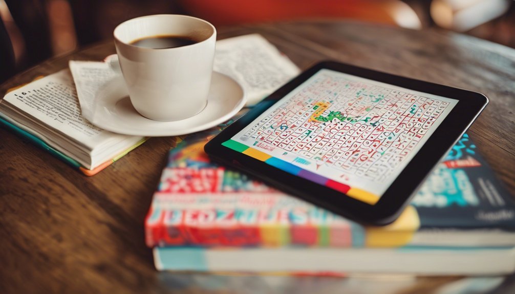 mobile digital word puzzles