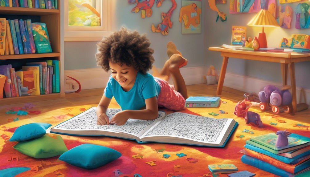 Word Search Books for Kids 3 selecting a suitable word search