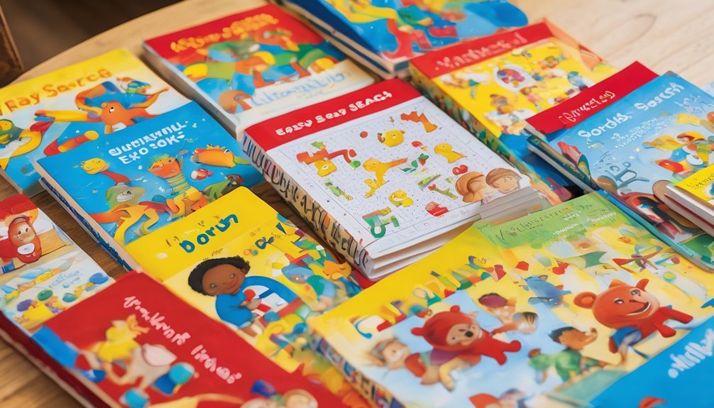 Easy Word Search Books for Kindergarteners 3 simple word search books