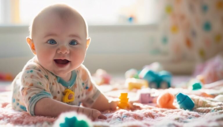 babies begin talking around