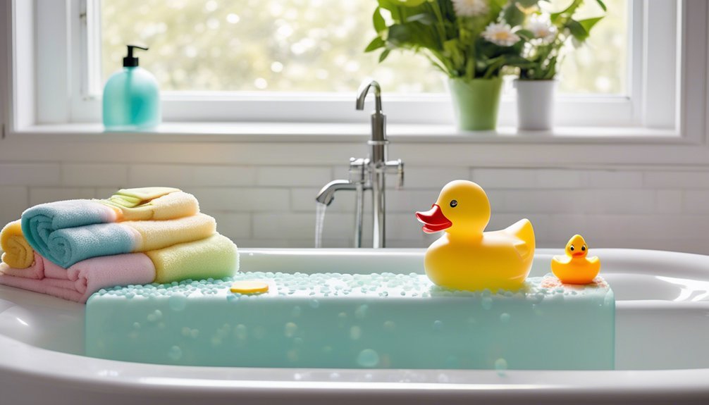 budget friendly bath time essentials
