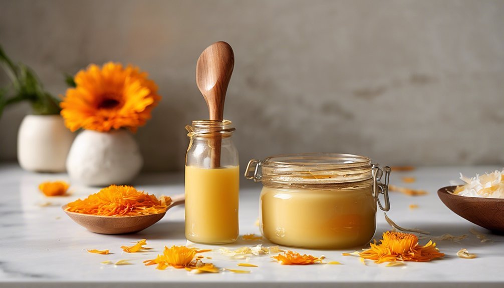 Simple Homemade Baby Lotions 3 calendula lotion for babies
