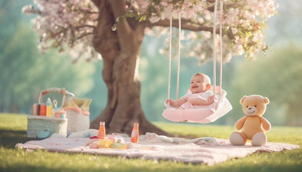 convenient swings for parents