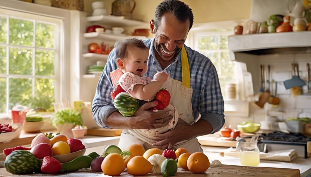 cooking with your baby