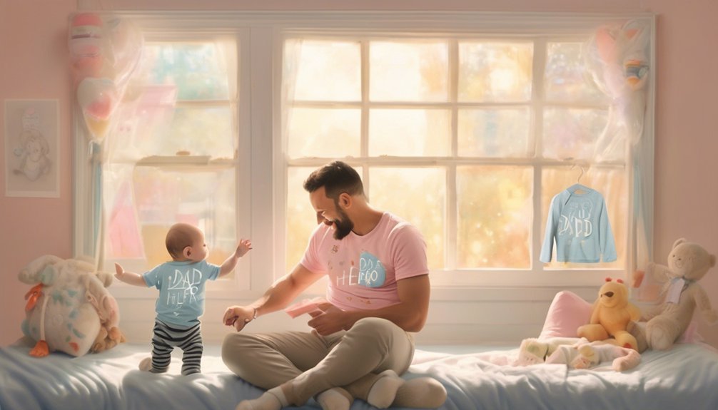 Baby’s First Father’s Day Ideas 3 craft matching dad baby outfits