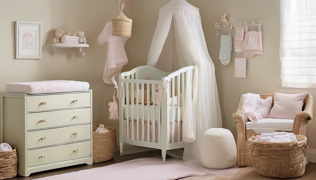 effective baby room organization