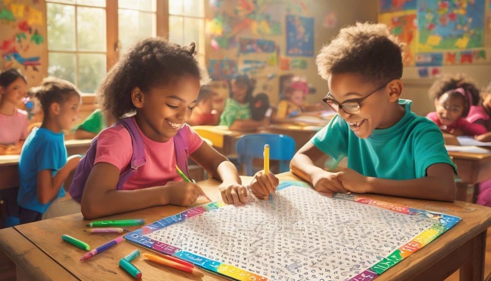 engaging reading themed puzzles