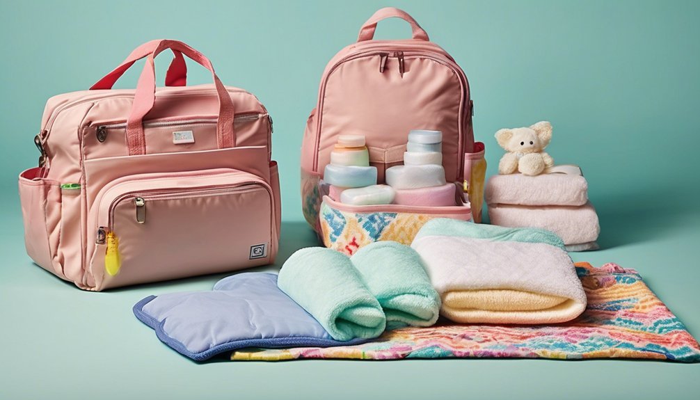 essential travel diaper packing